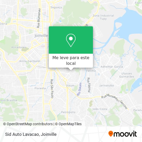 Sid Auto Lavacao mapa