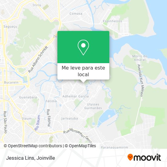 Jessica Lins mapa