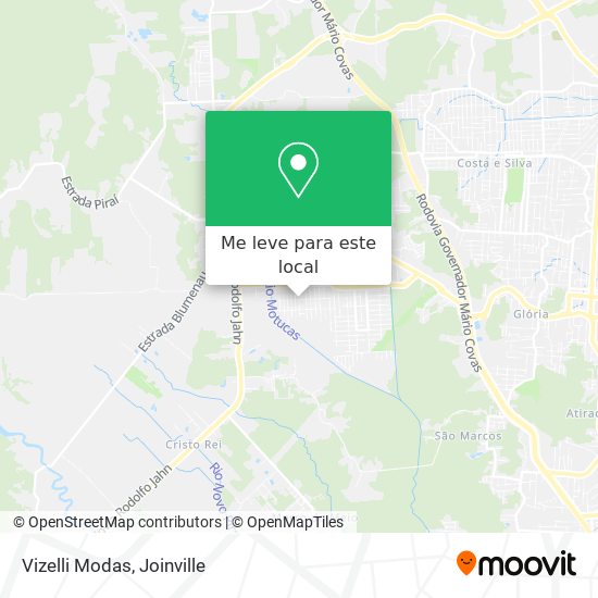 Vizelli Modas mapa