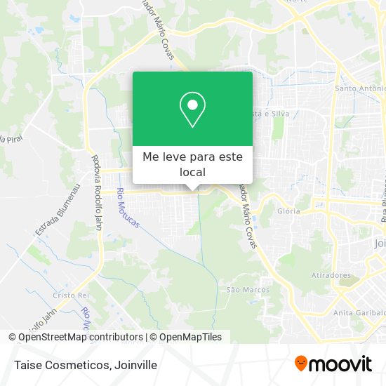 Taise Cosmeticos mapa