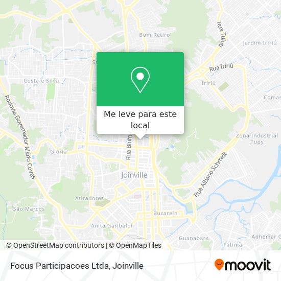 Focus Participacoes Ltda mapa