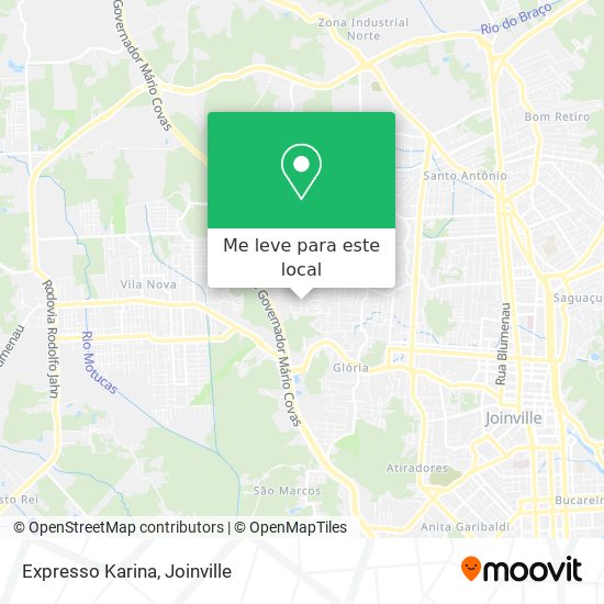 Expresso Karina mapa