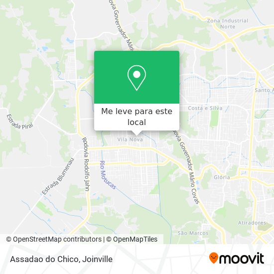 Assadao do Chico mapa