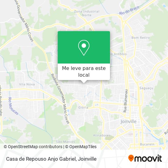 Casa de Repouso Anjo Gabriel mapa