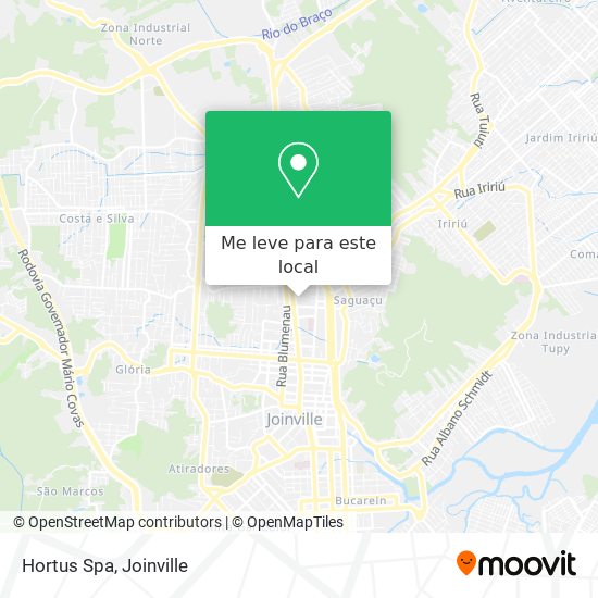 Hortus Spa mapa