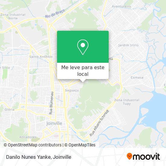 Danilo Nunes Yanke mapa