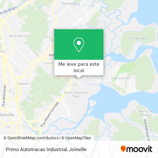 Primo Automacao Industrial mapa