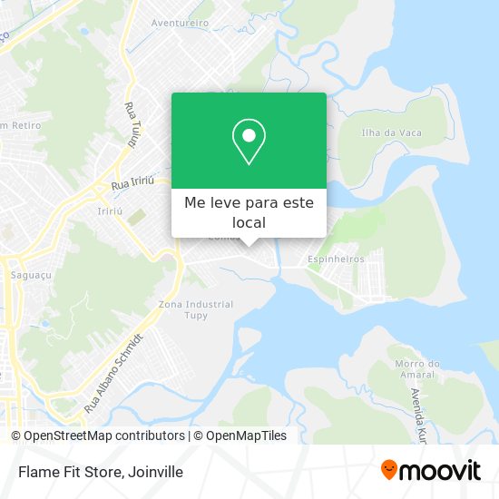 Flame Fit Store mapa