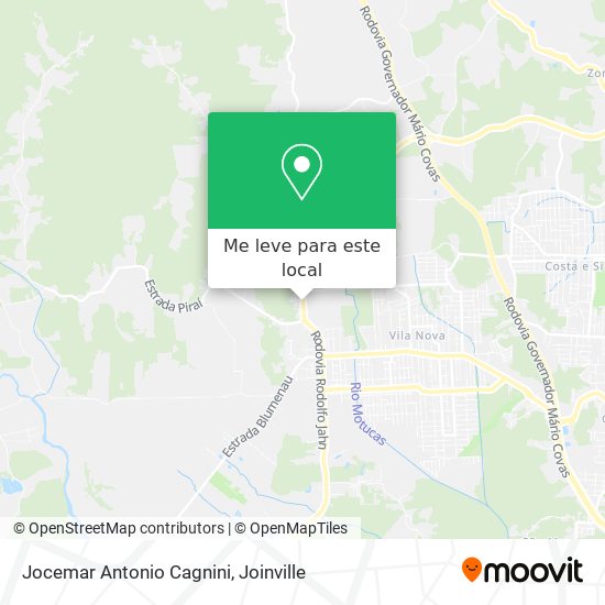 Jocemar Antonio Cagnini mapa