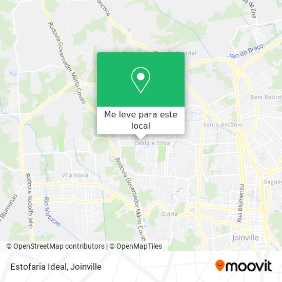 Estofaria Ideal mapa