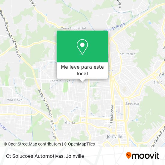 Ct Solucoes Automotivas mapa