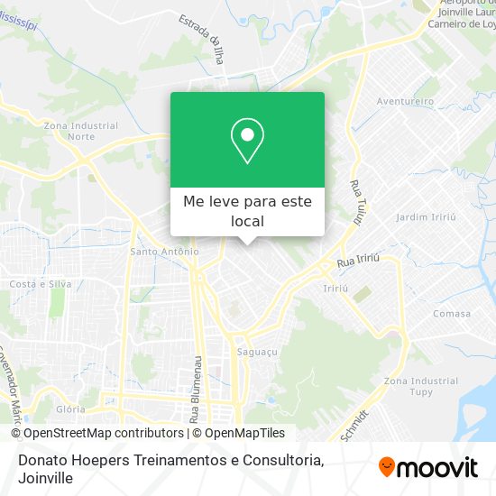 Donato Hoepers Treinamentos e Consultoria mapa