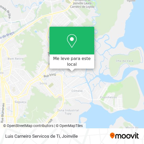 Luis Carneiro Servicos de Ti mapa
