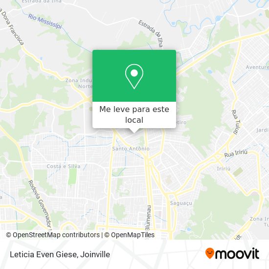 Leticia Even Giese mapa