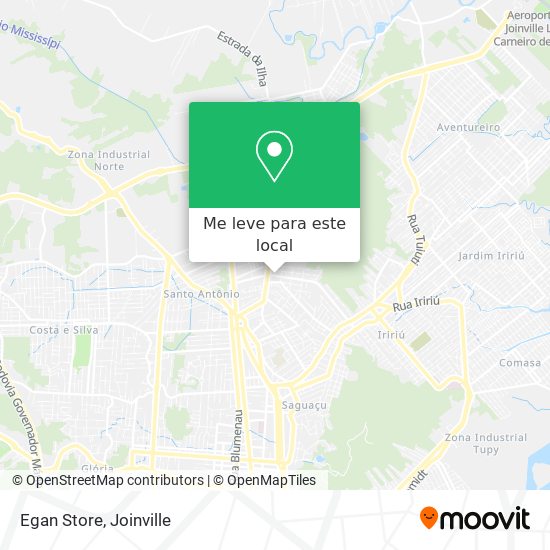 Egan Store mapa