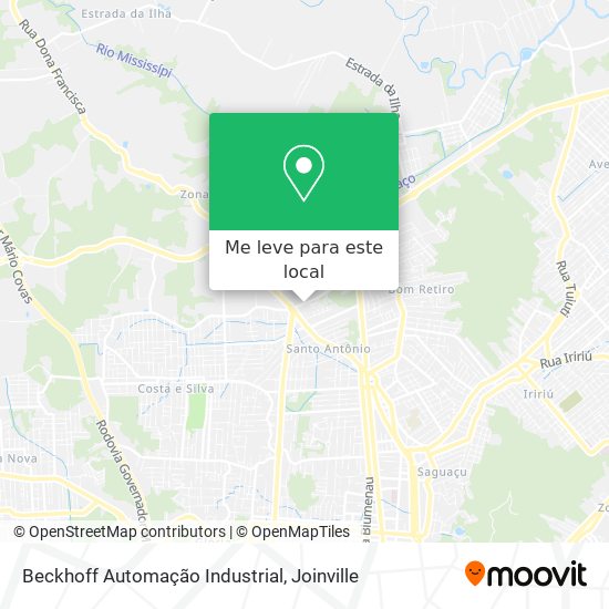 Beckhoff Automação Industrial mapa