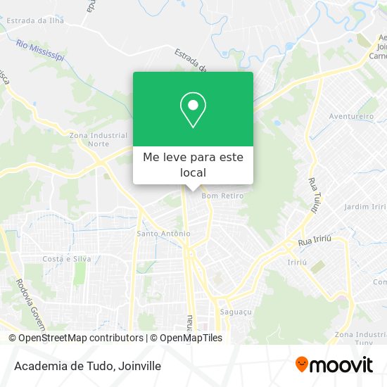 Academia de Tudo mapa