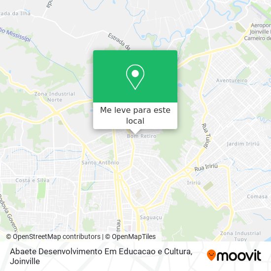Abaete Desenvolvimento Em Educacao e Cultura mapa