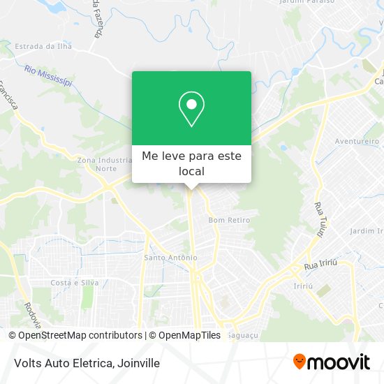 Volts Auto Eletrica mapa