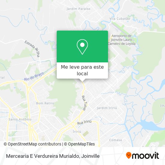 Mercearia E Verdureira Murialdo mapa