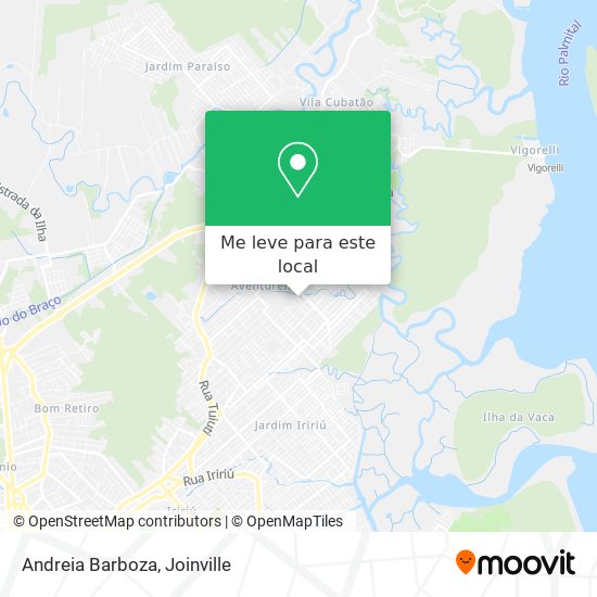 Andreia Barboza mapa