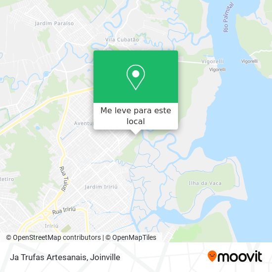 Ja Trufas Artesanais mapa