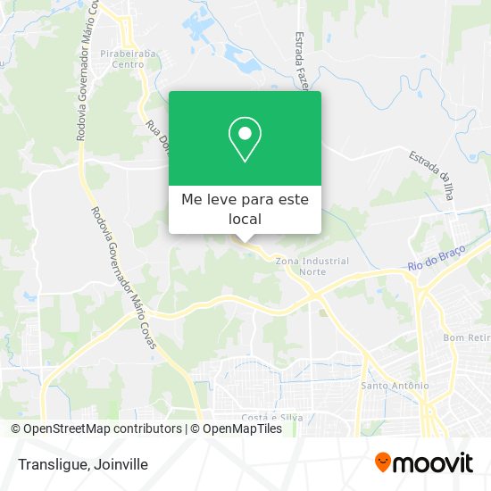 Transligue mapa