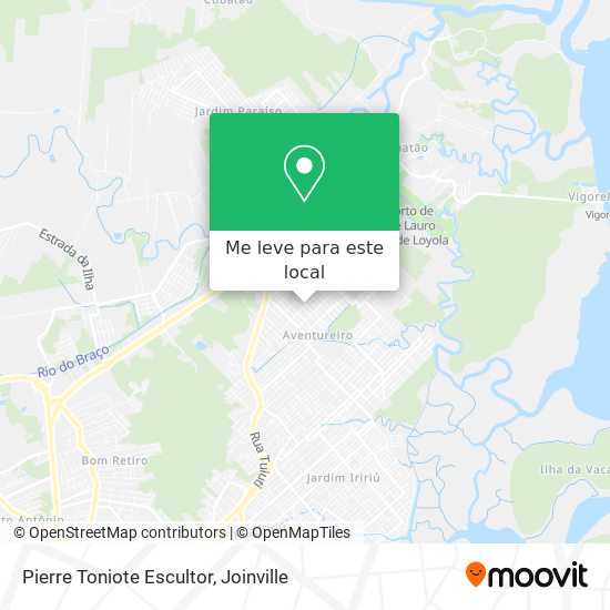 Pierre Toniote Escultor mapa