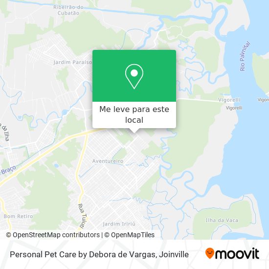 Personal Pet Care by Debora de Vargas mapa