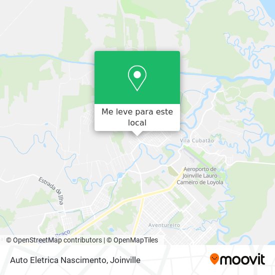 Auto Eletrica Nascimento mapa