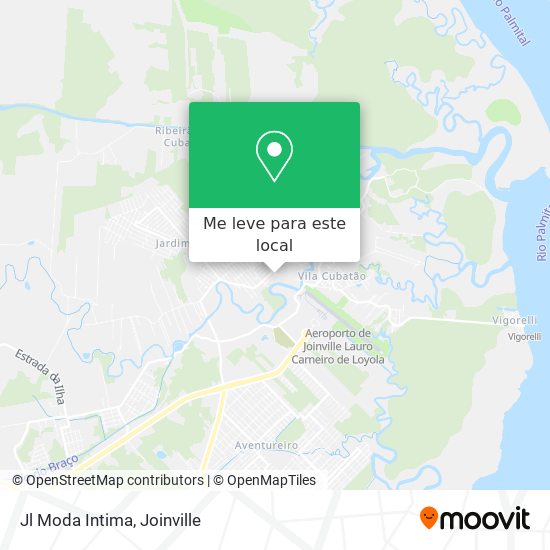 Jl Moda Intima mapa