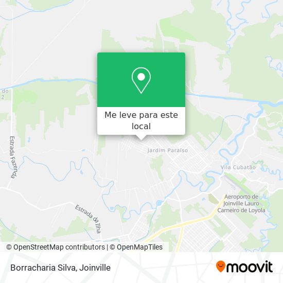 Borracharia Silva mapa