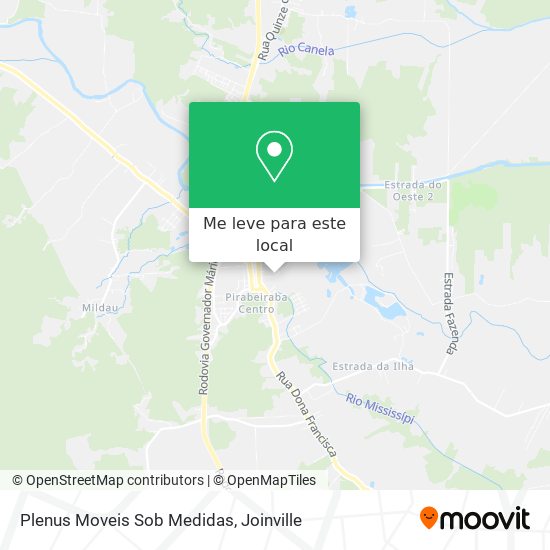 Plenus Moveis Sob Medidas mapa