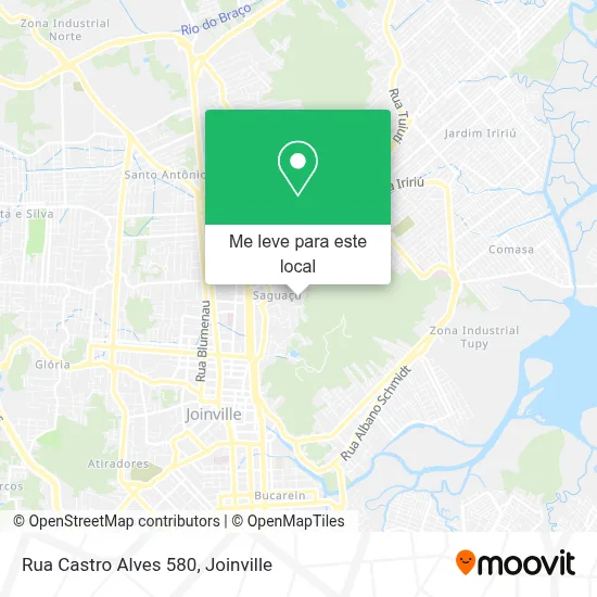 Rua Castro Alves 580 mapa