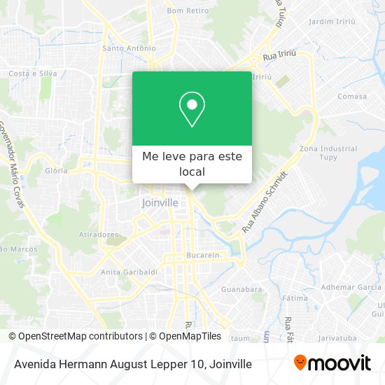 Avenida Hermann August Lepper 10 mapa