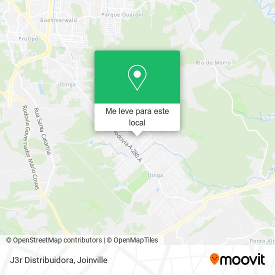 J3r Distribuidora mapa