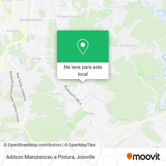 Adilson Manutencao e Pintura mapa