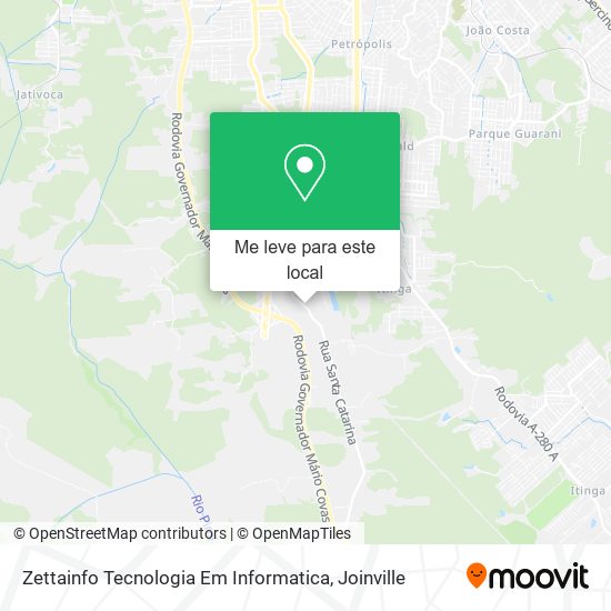 Zettainfo Tecnologia Em Informatica mapa