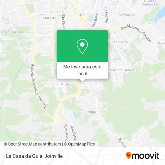 La Casa da Gula mapa