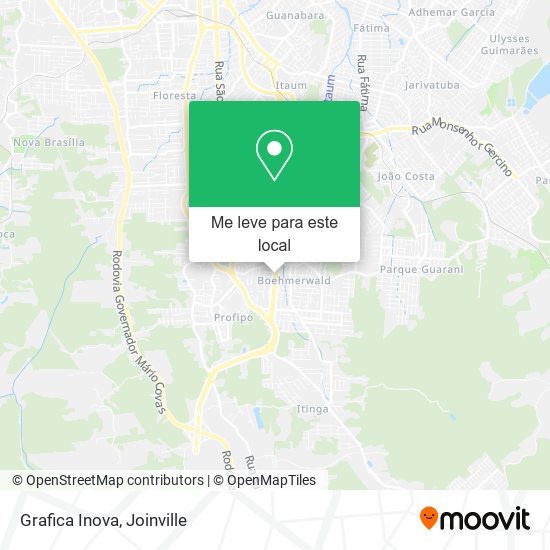Grafica Inova mapa