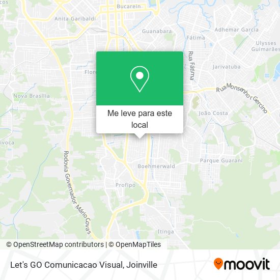 Let's GO Comunicacao Visual mapa
