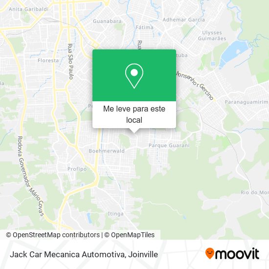 Jack Car Mecanica Automotiva mapa