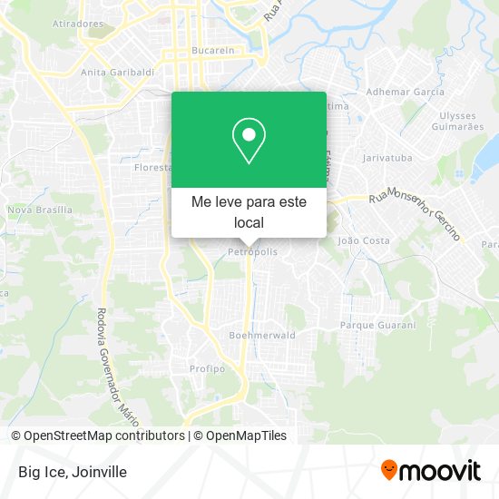 Big Ice mapa