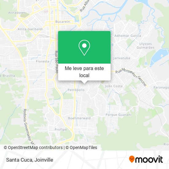 Santa Cuca mapa