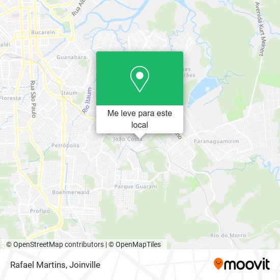 Rafael Martins mapa