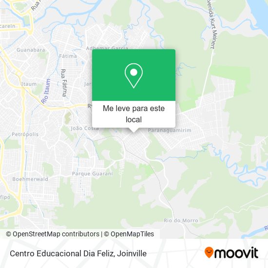 Centro Educacional Dia Feliz mapa