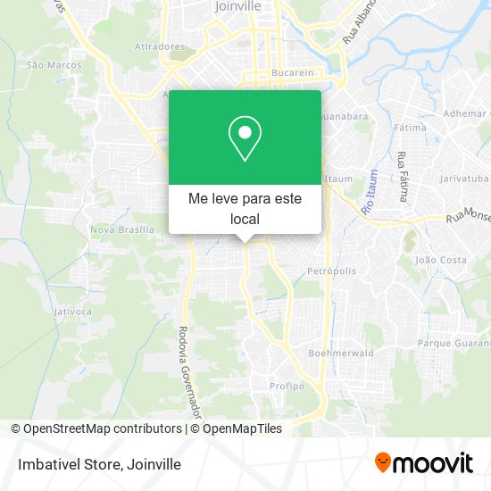 Imbativel Store mapa