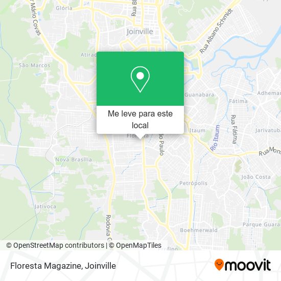 Floresta Magazine mapa