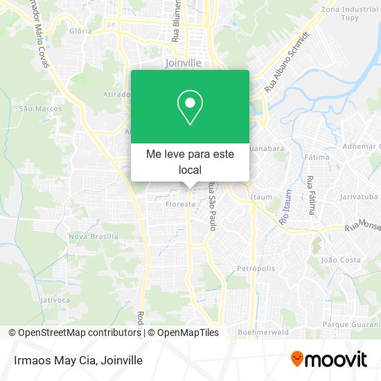 Irmaos May Cia mapa