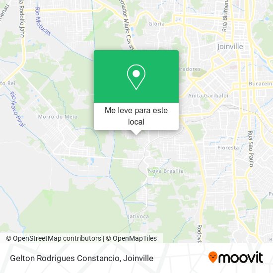Gelton Rodrigues Constancio mapa